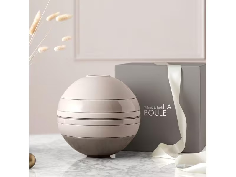 Villeroy &amp; Boch Speise-Service Iconic La Boule 7 Stück, Beige