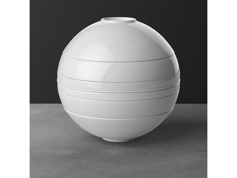 Villeroy &amp; Boch Speise-Service Iconic La Boule 7 Stück, Weiss