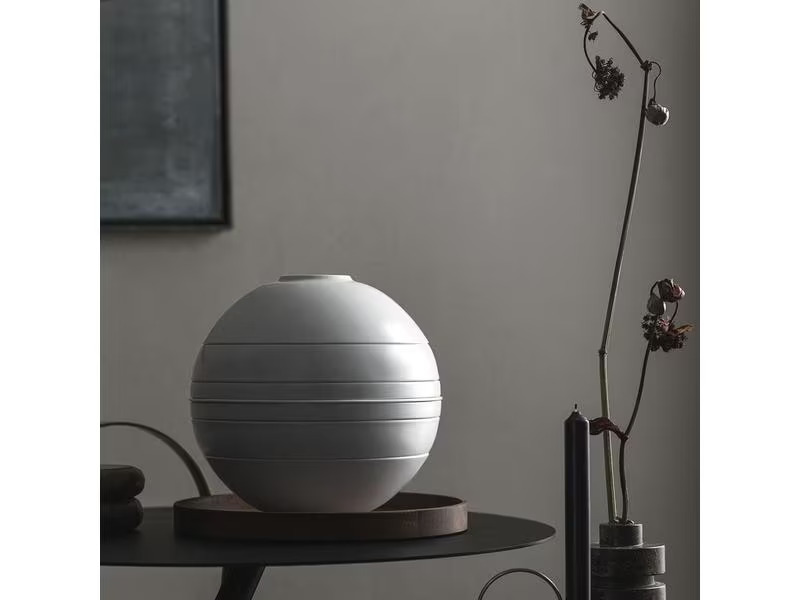 Villeroy &amp; Boch Speise-Service Iconic La Boule 7 Stück, Weiss