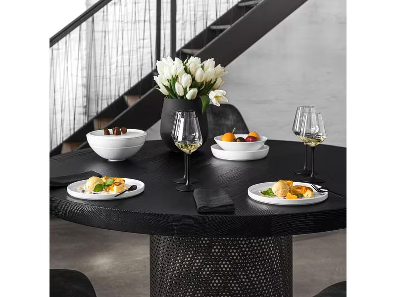 Villeroy &amp; Boch Speise-Service Iconic La Boule 7 Stück, Weiss