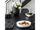 Villeroy &amp; Boch Speise-Service Iconic La Boule 7 Stück, Schwarz/Weiss