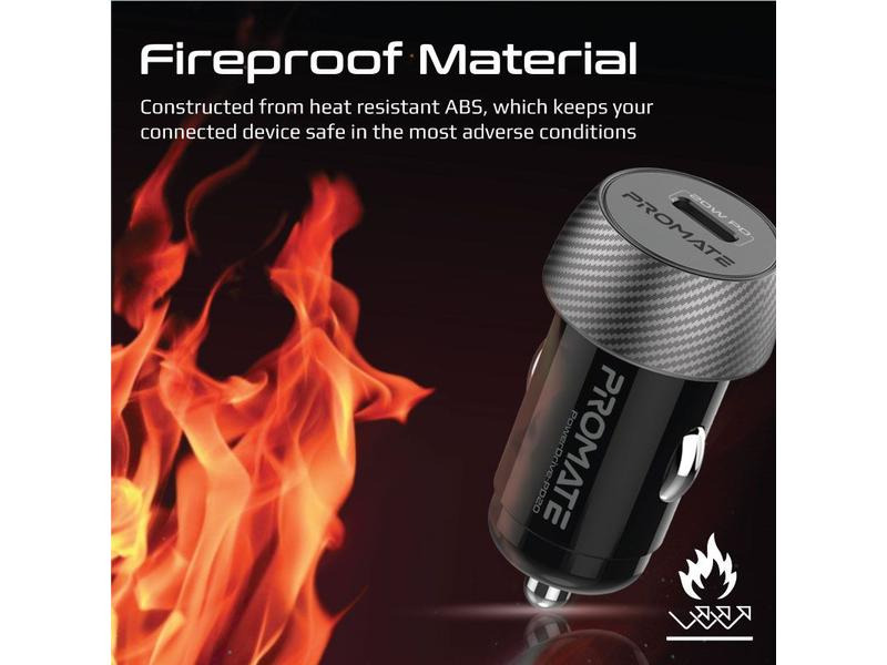 Promate Autoladegerät ProMate PowerDrive-PD20, Mini Car Charger