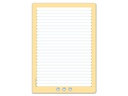 Formati Lernheft Plus S.500, A4, Liniert, Blau