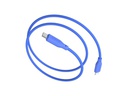 4smarts USB 2.0-Kabel Silikon High Flex USB C - USB C 1.5 m Blau