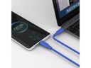 4smarts USB 2.0-Kabel Silikon High Flex USB C - USB C 1.5 m Blau