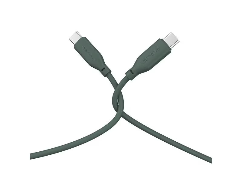 4smarts USB 2.0-Kabel Silikon High Flex USB C - USB C 1.5 m Petrol
