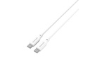 4smarts USB 2.0-Kabel Silikon High Flex USB C - USB C 1.5 m Weiss