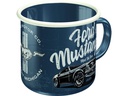 Nostalgic Art Universaltasse Ford Mustang 360 ml, 1 Stück, Blau