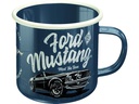 Nostalgic Art Universaltasse Ford Mustang 360 ml, 1 Stück, Blau