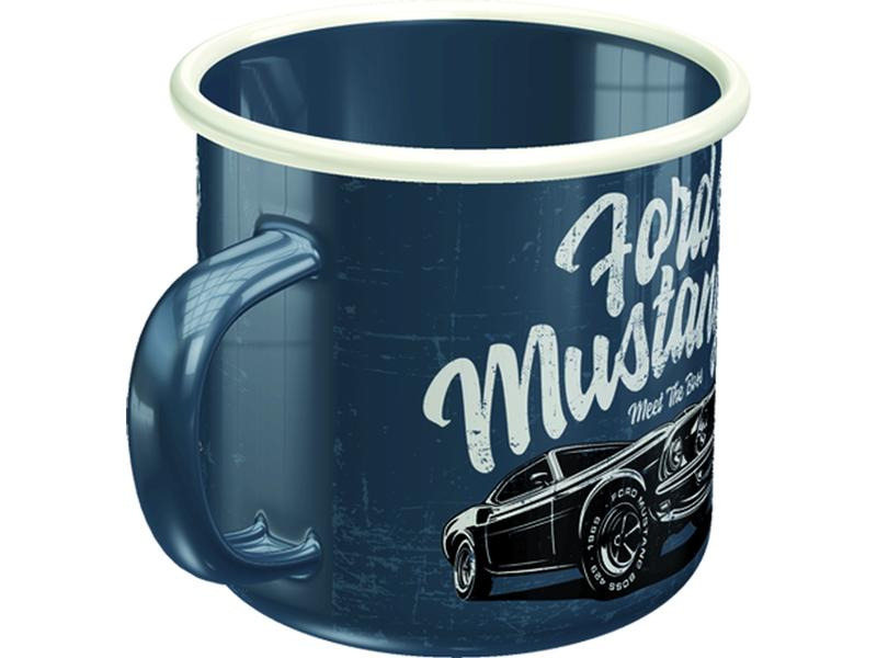 Nostalgic Art Universaltasse Ford Mustang 360 ml, 1 Stück, Blau