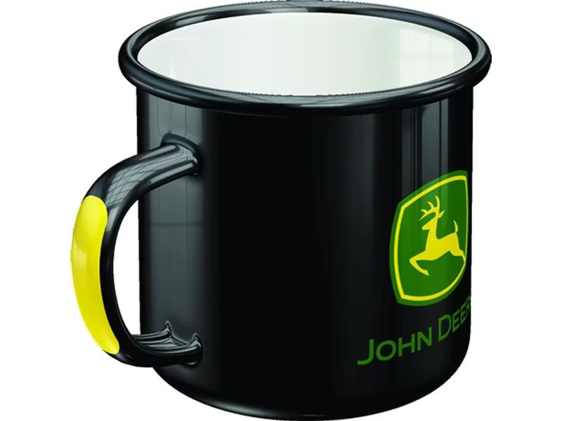Nostalgic Art Universaltasse John Deere 360 ml, 1 Stück, Schwarz