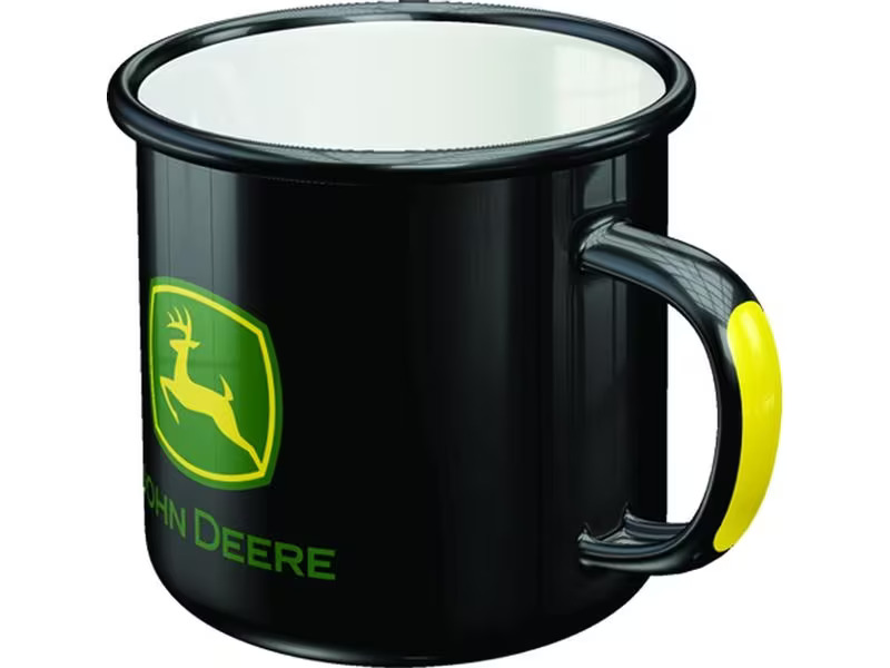 Nostalgic Art Universaltasse John Deere 360 ml, 1 Stück, Schwarz