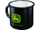 Nostalgic Art Universaltasse John Deere 360 ml, 1 Stück, Schwarz