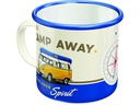 Nostalgic Art Universaltasse Lets Camp Away 360 ml, 1 Stück, Weiss