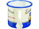 Nostalgic Art Universaltasse Lets Camp Away 360 ml, 1 Stück, Weiss