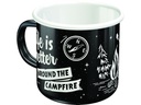 Nostalgic Art Universaltasse Life Is Better 360 ml, 1 Stück, Schwarz