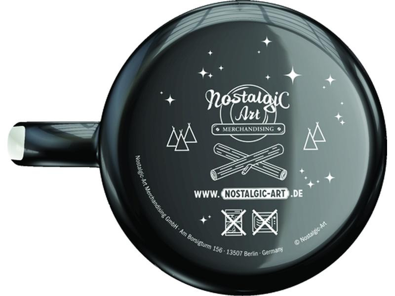 Nostalgic Art Universaltasse Life Is Better 360 ml, 1 Stück, Schwarz