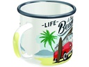 Nostalgic Art Universaltasse Life At The Beach 360 ml, 1 Stück, Weiss