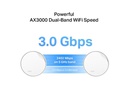 TP-Link Mesh-System Deco X50-PoE Hybrid WiFi-6 mit Powerline 1-Pack