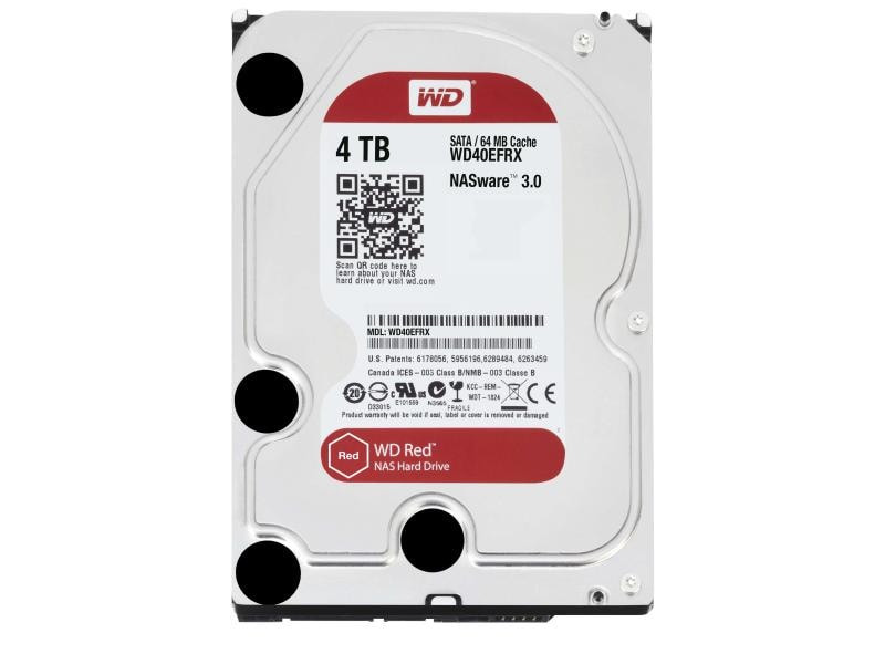 Western Digital Harddisk WD Red Plus 3.5 SATA 4 TB
