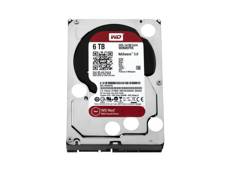 Western Digital Harddisk WD Red Plus 3.5 SATA 6 TB