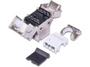 Wirewin Keystone-Modul Cat.6A, RJ-45, STP 90° gewinkelt