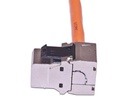 Wirewin Keystone-Modul Cat.6A, RJ-45, STP 90° gewinkelt