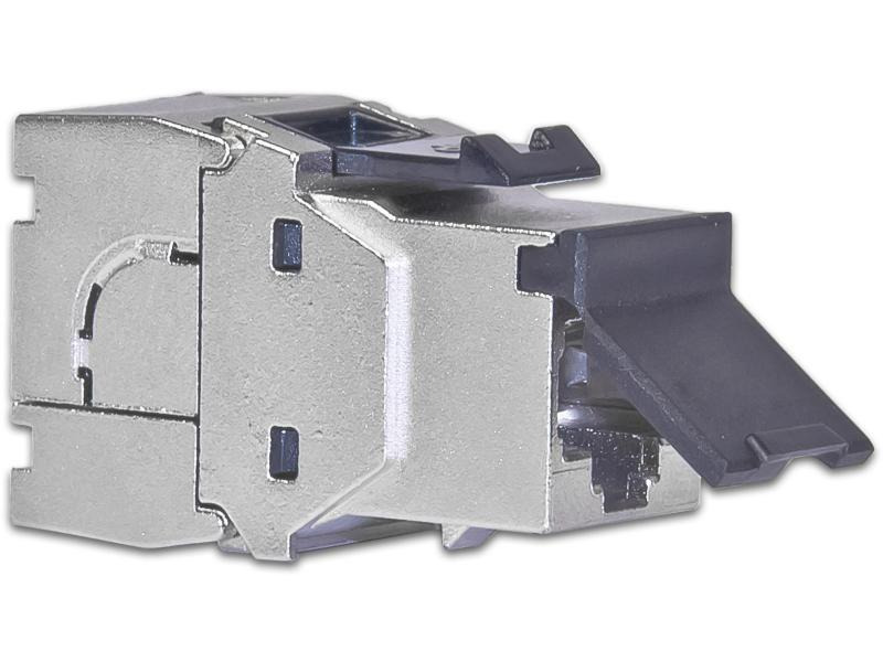 Wirewin Keystone-Modul Cat.6A, RJ-45, STP 90° gewinkelt