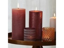 balthasar Windlicht Crystal 7.8 cm, Orange