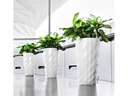 Lechuza Blumentopf Diamante Premium 40, Weiss