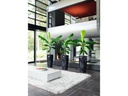 Lechuza Blumentopf Diamante Premium 40, Schwarz