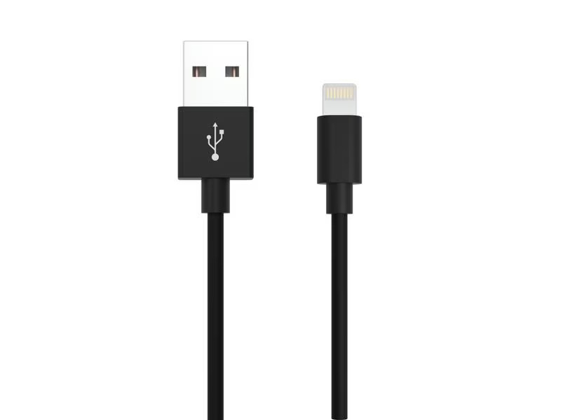 Ansmann USB 2.0-Kabel für iPhone, iPad, USB A - Lightning 1.2 m