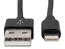 Ansmann USB 2.0-Kabel für iPhone, iPad, USB A - Lightning 1.2 m