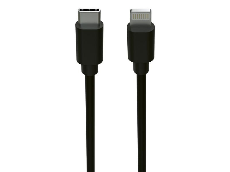 Ansmann USB 2.0-Kabel für iPhone, iPad, USB C - Lightning 1.2 m