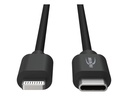Ansmann USB 2.0-Kabel für iPhone, iPad, USB C - Lightning 1.2 m