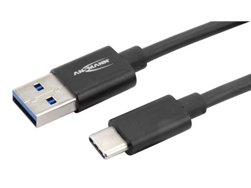 Ansmann USB 3.0-Kabel 1700-0080 USB A - USB C 1.2 m