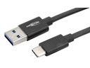 Ansmann USB 3.0-Kabel 1700-0080 USB A - USB C 1.2 m