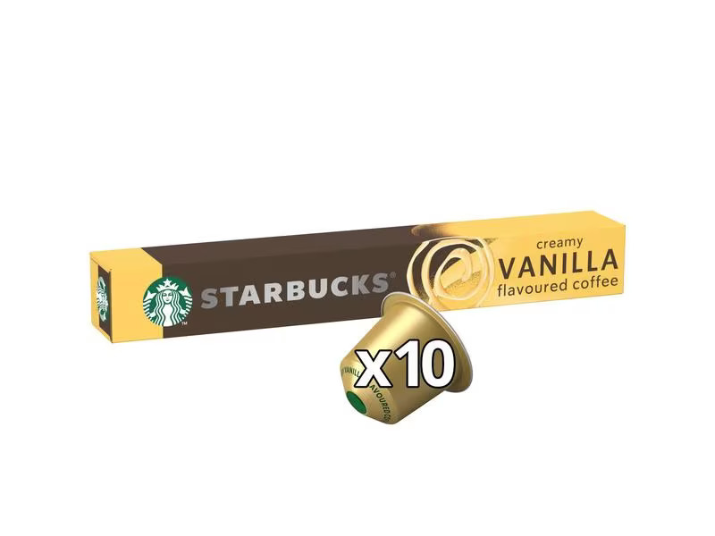 Starbucks Kaffeekapseln Creamy Vanilla by Nespresso Flavoured 10 Stück