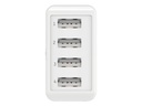 Ansmann USB-Wandladegerät Home Charger HC430, 4x USB, 30 W, Weiss