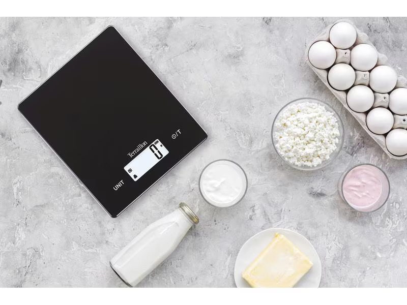 Terraillon Küchenwaage Smart USB Schwarz