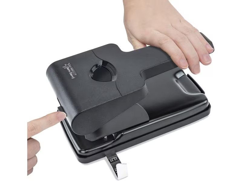 Rapesco Locher Germ-Savvy 865-P2 63 Seiten, Schwarz