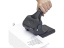 Rapesco Locher ALU 65 65 Seiten, Schwarz