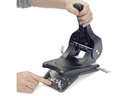Rapesco Locher ALU 65 65 Seiten, Schwarz