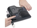 Rapesco Locher ALU 65 65 Seiten, Schwarz