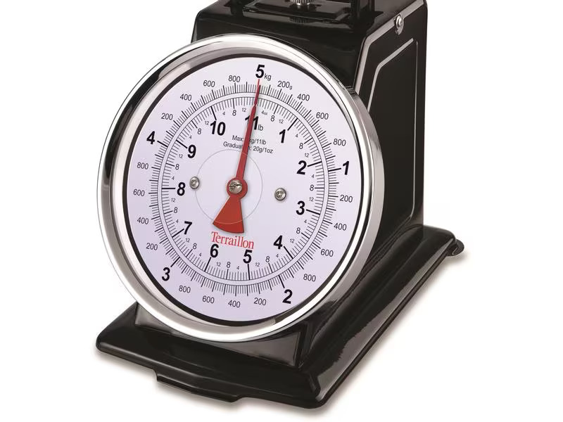 Terraillon Küchenwaage Trad 500 Schwarz