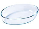 Pyrex Auflaufform 30 x 21 cm Oval, Transparent