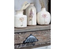 Chic Antique Möbelgriff mit Rillen 5 x 12 cm, antik Grau