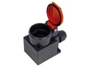 STEFFEN NAP-Steckdosen T15, IP55, Orange
