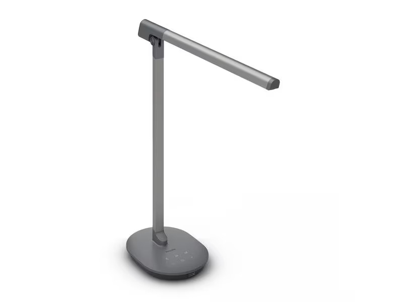 Philips Schreibtischleuchte Sword, 14W, 3000-5000 K, Grau