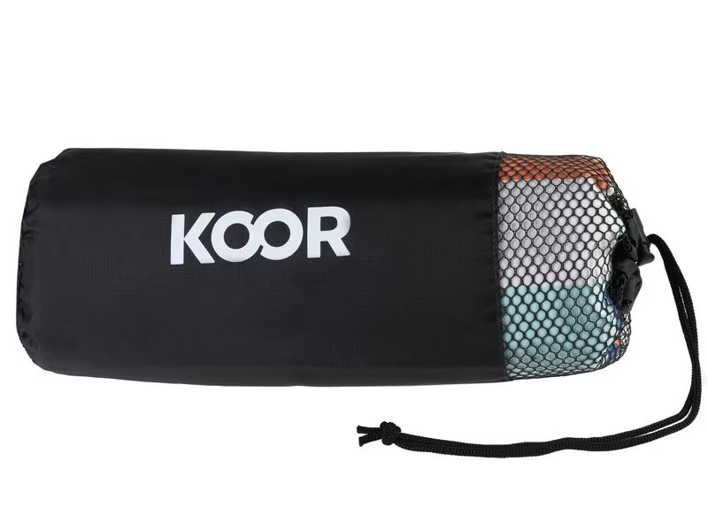 KOOR Strandtuch Pixel, 130 x 200 cm